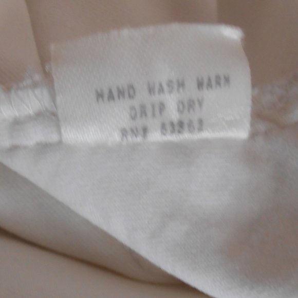 WHBM Cream Colored Top, Size Medium - Picture 7 of 7